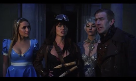 Увлекательные секс приключения супер героев в будующем.